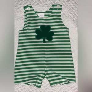 St Patrick’s Day Boys Romper